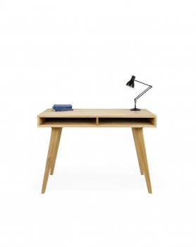 Designerskie biurko dębowe 120cm w stylu loftowym - 250 Biurka Loftowe Designerskie biurko loftowe o długości 120cm, wykonane