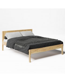 Drewniane łóżko skandynawskie 180 cm I SW01 - 441 MEBLE SKANDYNAWSKIE 
