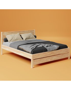 Łóżko dla 2 osób 160 cm Skandynawskie III - 397 SKANDYNAWSKA 